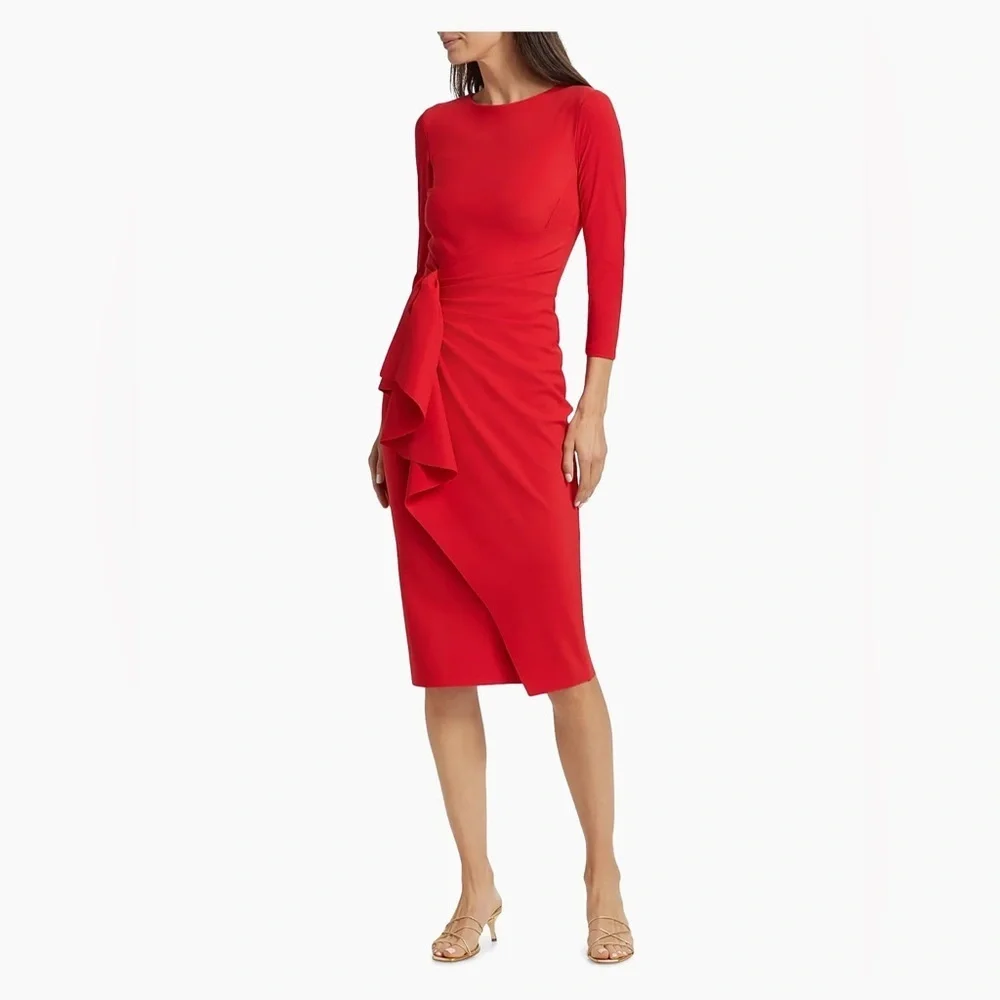 Chiara Boni La Petite Robe Wanper Jersey Cocktail Dress Size 16